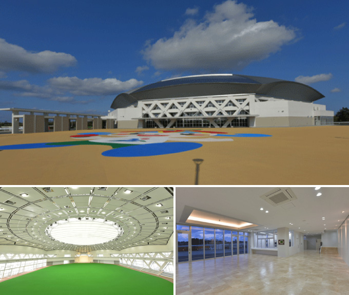 スポーツ観光交流拠点施設建設工事（建築２工区）