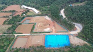 石垣島農業水利事業　平久保配水池敷地造成工事