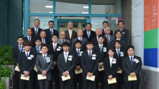 令和2年度大米グループ入社式