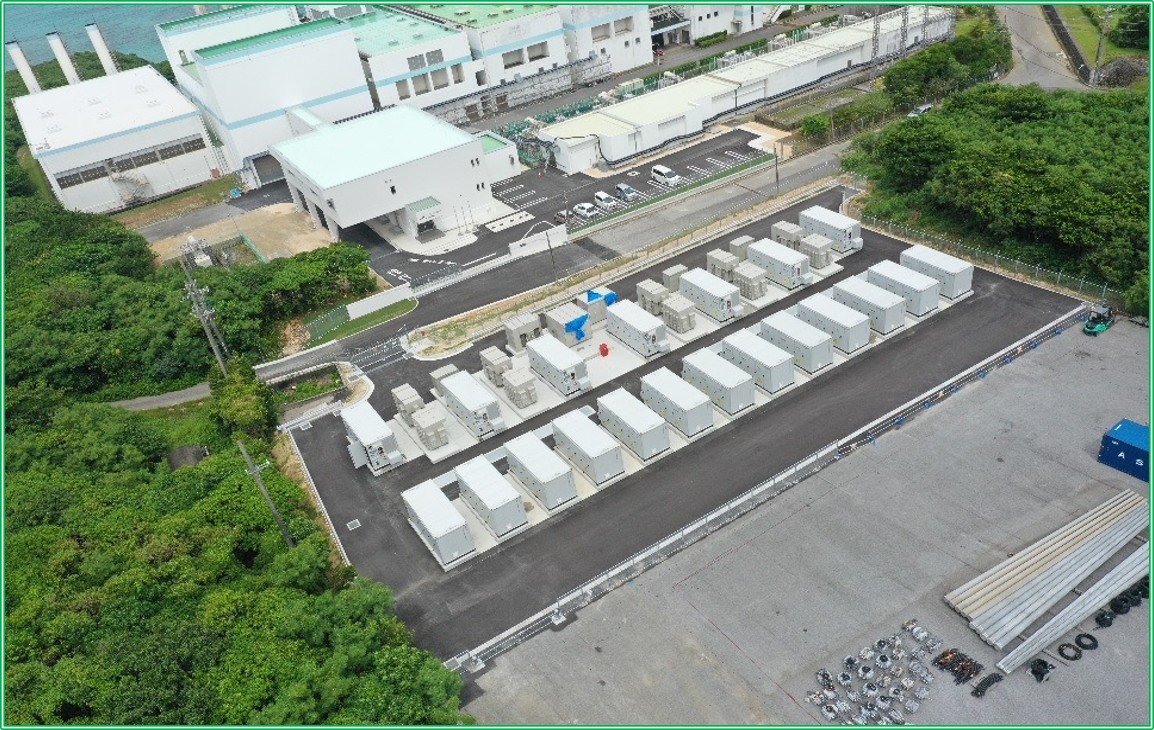 宮古第二発電所供給用蓄電池設備据付工事